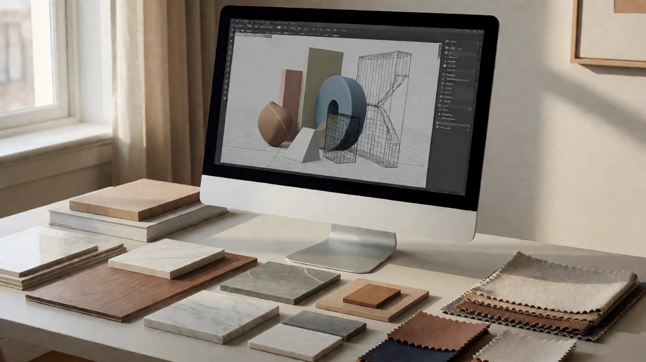 安筑 blender资产库和模型库