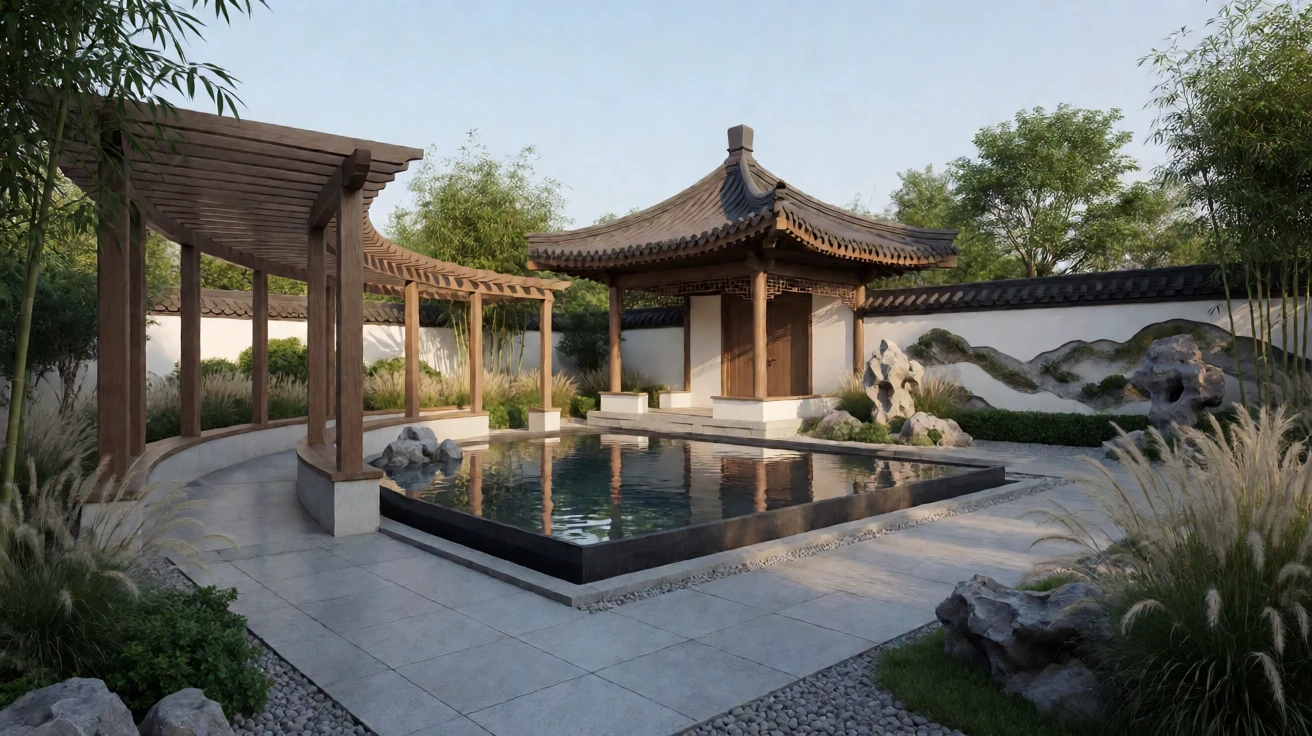 【草图大师】筑龙学社 Sketchup园林景观设计从基础到提高实战班丨MP4丨3.33G 47节 598