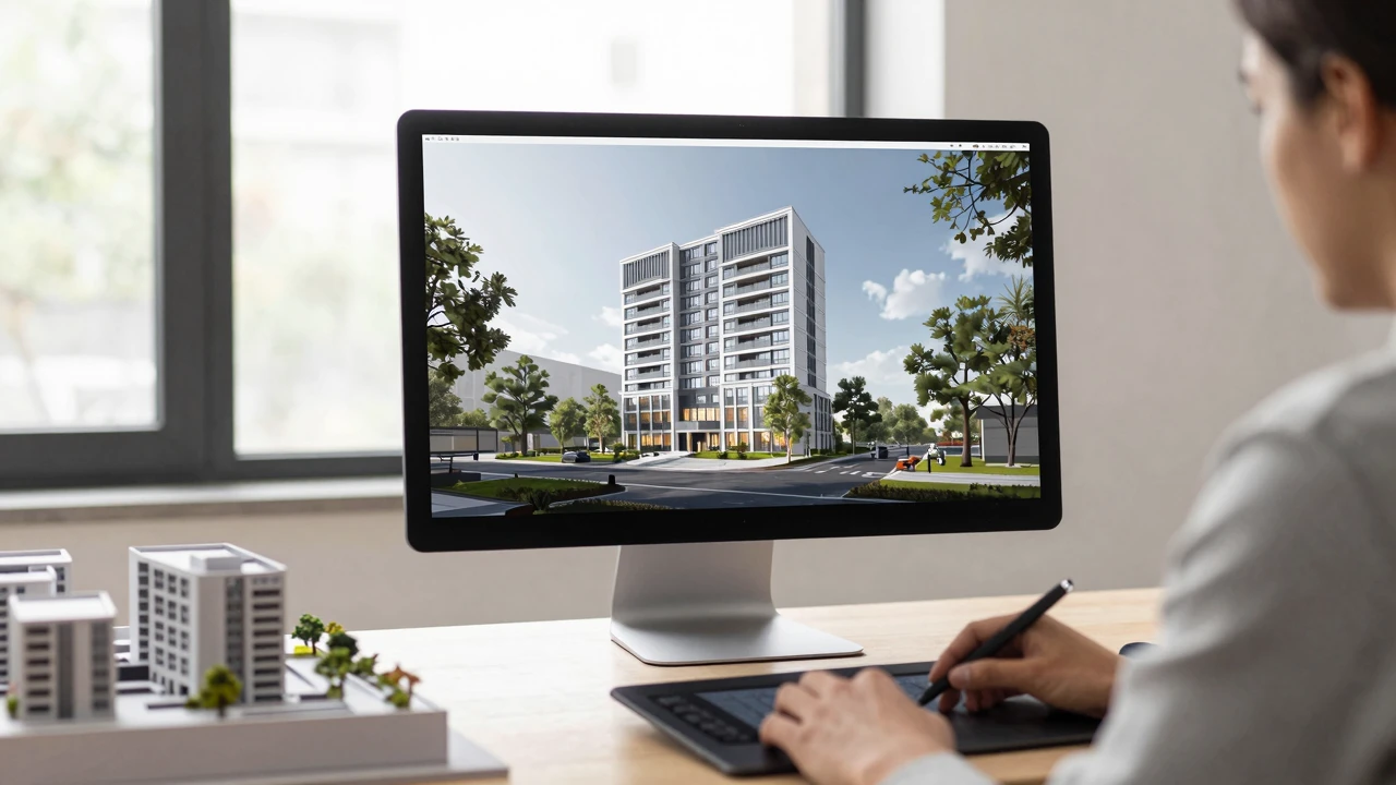【建筑设计】设计云学院 绘聚小马老师：PS建筑出图全技能丨MP4丨9.76G 7节 600