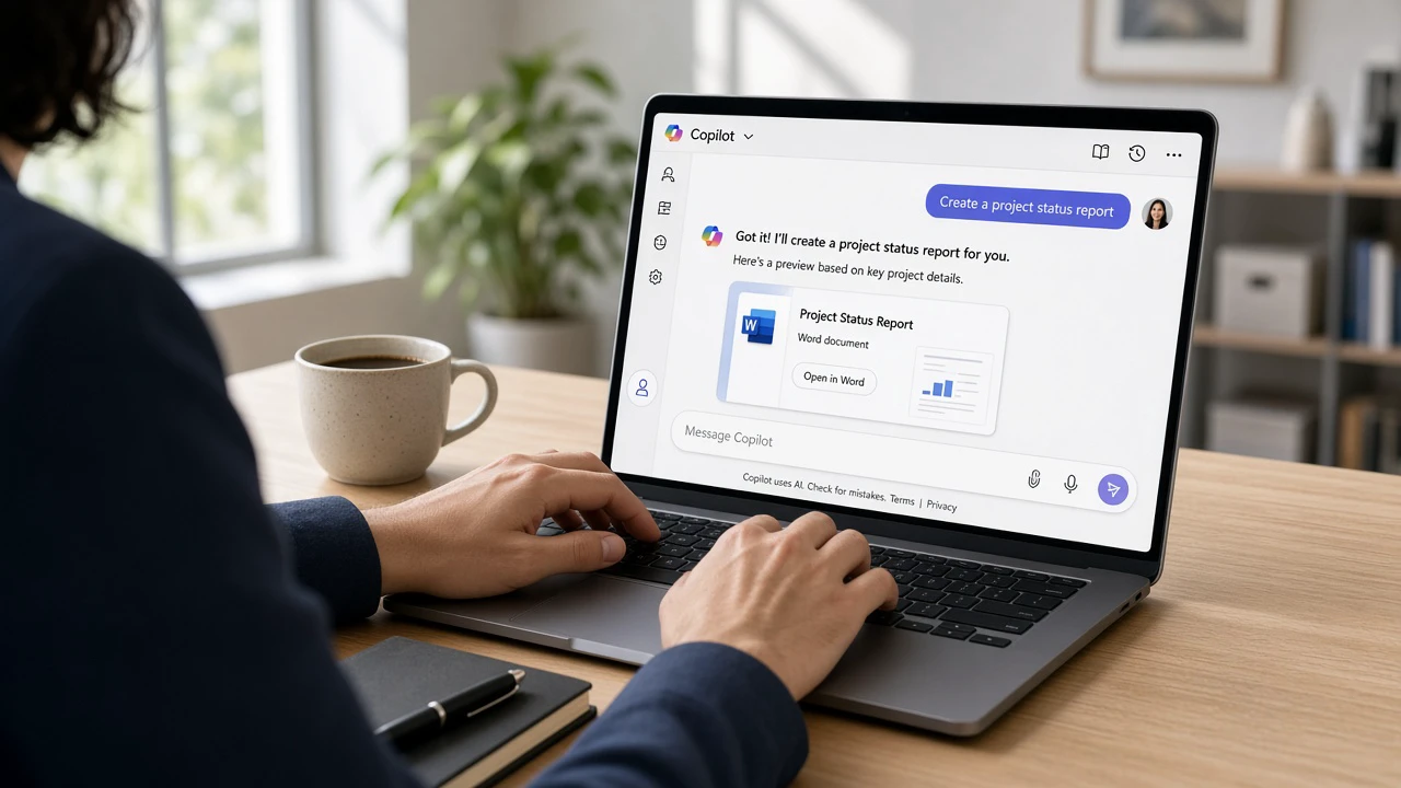 在 Microsoft Copilot 中直接生成可编辑 Office 文档：从对话到成稿的工作流拆解