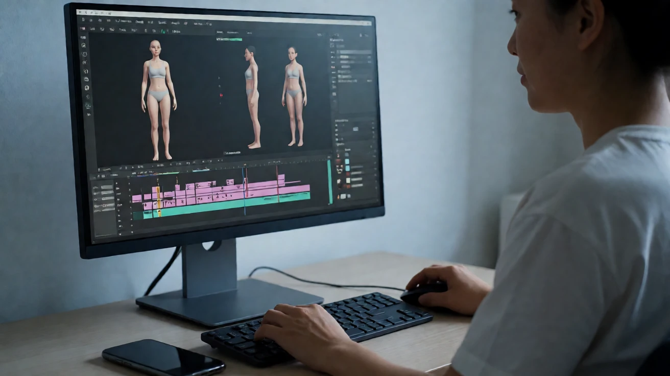 Unreal Engine 5.6 数字人音乐视频跟学教程：无动捕设备也能完成 MetaHuman 动画