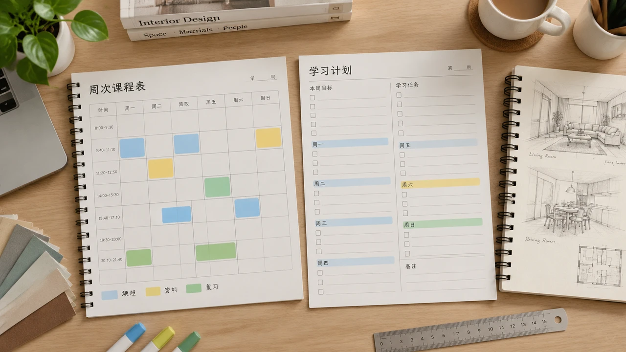 按周次表核对课程资源：从课程表到学习路径的整理方法