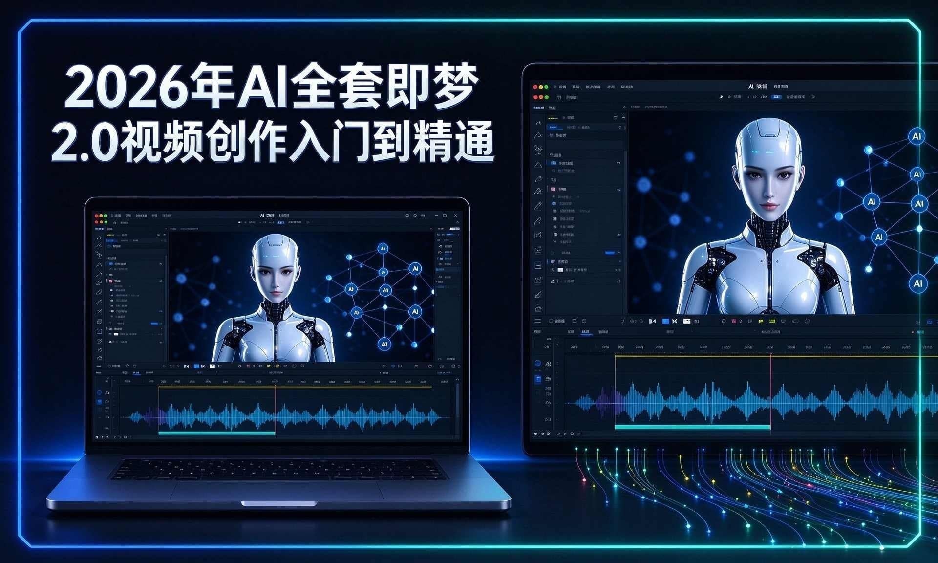 2026年AI全套即梦2.0视频创作入门到精通