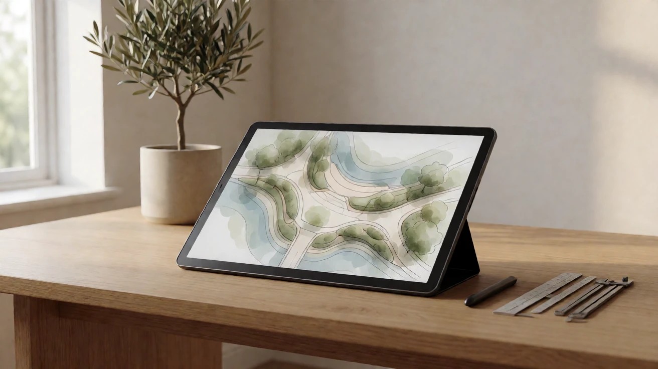 【园林景观】景观周 Procreate景观方案设计逻辑推导及项目实操基础课+进阶课丨MP4丨26.6G 34节 999