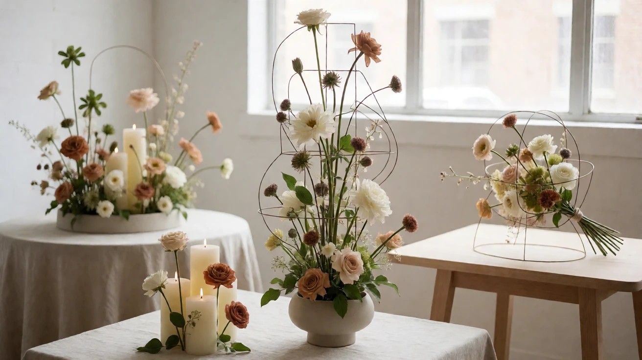 【园林景观】鹿石花植教育 当代花艺架构设计技巧Hanneke Frankema丨MP4丨9.12G 8节 599